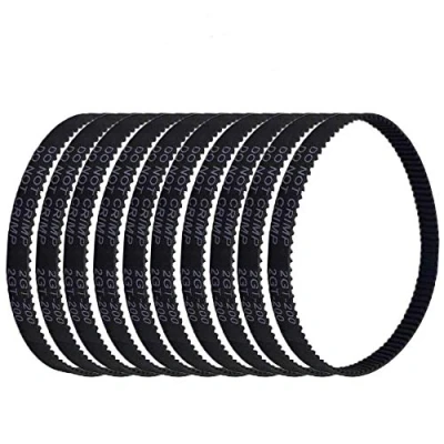 Imagen de 3Dman GT2 Timing Belt Closed Loop Rubber 200mm for Width 6mm 3D Printer 10pcs