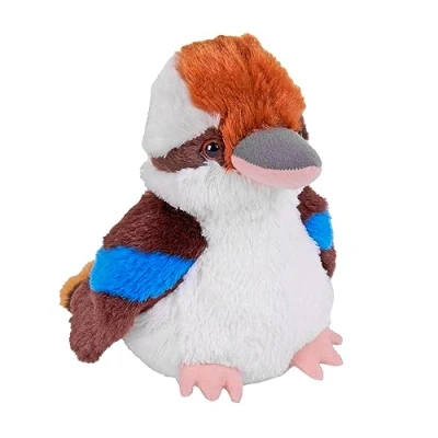 Imagen de Wild Republic Cuddlekins Mini Kookaburra, Animal de Peluche, Juguete Regalos para Niños, Verde Menta, 20 cm