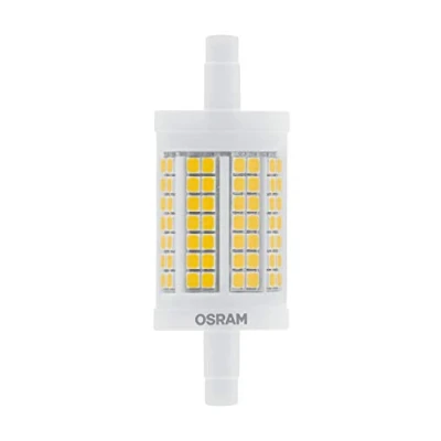 Imagen de Osram LED Tubo, R7s, regulable, 11, 50 W, repuesto para lámpara incandescente de 100 2700 Kelvin, paquete 1