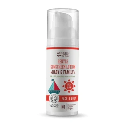 Imagen de Crema solar de Wooden Spoon, factor protección 50, 50 ml