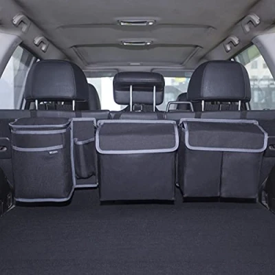 Imagen de Vicera Organizador Maletero Coche Grande SUV Furgoneta Camper Bolsa con Módulos Divisibles y Nevera Integrada