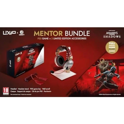 Imagen de Lexip X Ubisoft Assassin&#039;s Creed Shadows &quot;Mentor&quot; Box PS5 Game, Headset &amp; Stand
