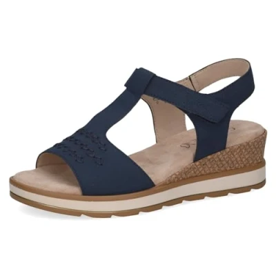 Imagen de CAPRICE Mujer 9 28780 42, Sandalias con cuña, Ocean Suede, 37 EU