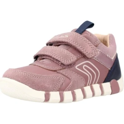 Imagen de Geox B Iupidoo Girl C, Zapatillas Bebé Niñas, Rose Smoke Navy, 19 EU