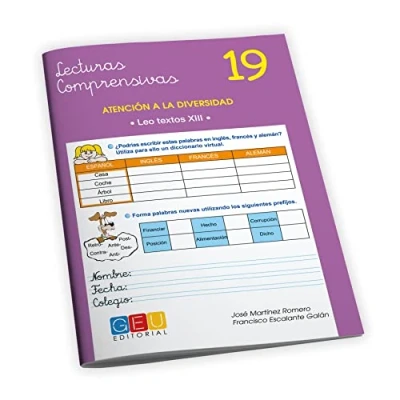Imagen de Lecturas comprensivas 19 / Editorial GEU 6º Primaria Mejora la comprensión lectora Recomendado como apoyo Actividades sencillas (SIN COLECCION)