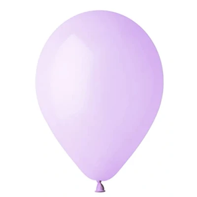 Imagen de Paquete 100 globos en latex natural Premium Quality G120 (Ø 33cm / 13&quot;), violeta lila pastel