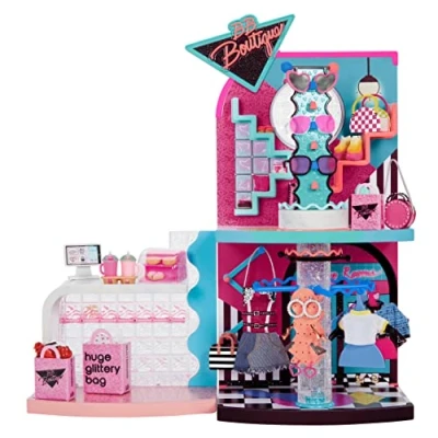 Imagen de L.O.L. Surprise! OMG, Descubre más de 50 Sorpresas, 2 Pisos y Cafeteria, Función Giratoria, Coleccionable, 4 años en adelante, Color Mall of Surprise