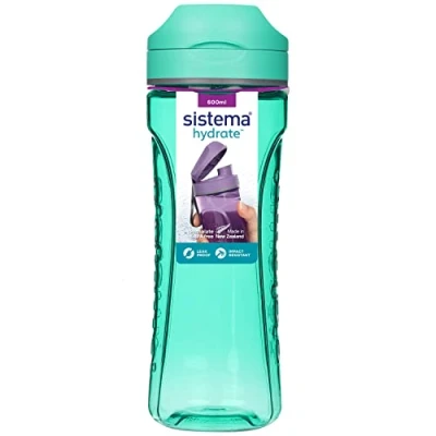 Imagen de Sistema Hydrate Tritan Swift Botella de agua 600 ml hermética Sin BPA Colores variados