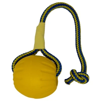 Imagen de Julius K9 59838 Swing &amp; Fling Durafoam Fetch Ball On A Rope 2,5&quot;, Ø 6,4 Cm, M, Multicolor (SMFFBRM)