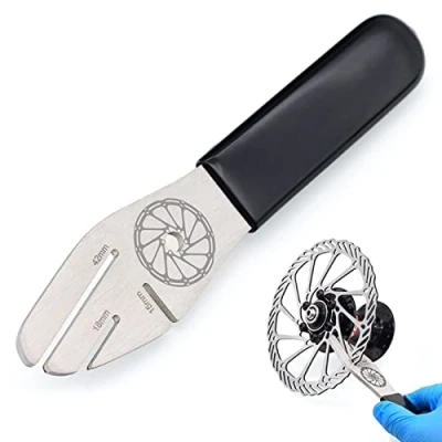 Imagen de Brateuanoii Herramienta de Alineación Discos Freno, Enderezamiento Llave para Enderezar Freno Bicicleta,