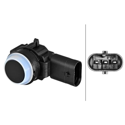 Imagen de HELLA 6PX 358 270 451 Sensores de Aparcamiento delante Sensor ultrasonido MERCEDES BENZ: Clase B