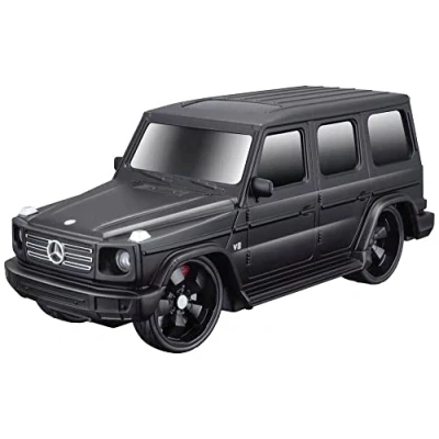 Imagen de Maisto Tech R/C Mercedes Clase G Coche teledirigido Escala 1:24 2,4 GHz con Control de empuñadura Pistola, a Partir 5 años, 20 cm, Negro (581526)