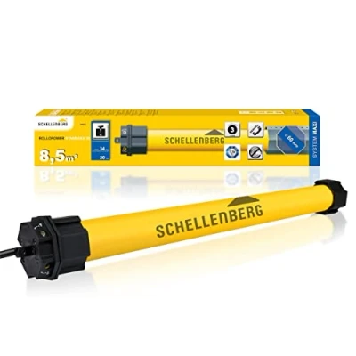 Imagen de Schellenberg 20621 con Eje de 60 mm, Juego Completo Incl. Soporte Mural, 34 kg, 20 Nm