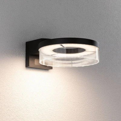 Imagen de Paulmann aplique LED para exterior Capera, antracita, IP44