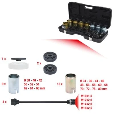 Imagen de Kit extractor, rótula KS TOOLS 700.1550