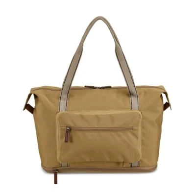 Imagen de Joules Coast Bolsa de lona para mujer, Tan, Packaway Duffle, viaje