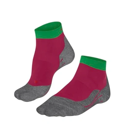 Imagen de FALKE RU4 Endurance Short W SSO algodón anti ampollas 1 par, Calcetines para correr Mujer, Rojo (Red 8644), 35 36