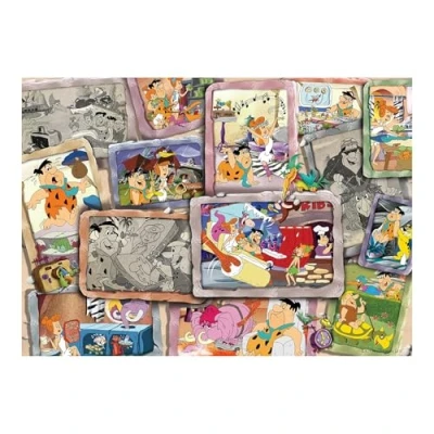 Imagen de Ravensburger Puzzle: Los Picapiedra, Puzzle 1000 Piezas, Puzzles para Adultos, Piezas Pegamento Enmarcar Puzzles, Rompecabezas Niños, 70x50