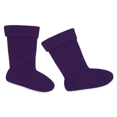 Imagen de CityComfort Calcetines para Botas de Agua Mujer Altos, Invierno Talla 36 41, Termicos, Regalo (Morado, 40/41)