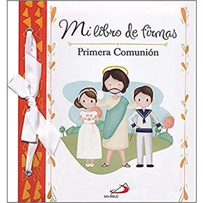Imagen de Mi Libro De Firmas: Primera Comunion Naranja