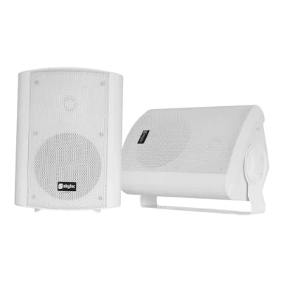Imagen de Skytec Conjunto de Altavoces Stereo, 2 vias, 100W MAX, Blanco Pareja