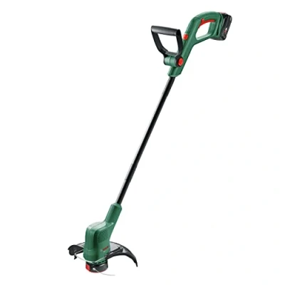 Imagen de Bosch Profesional 06008C1A03 Cortabordes con Batería EasyGrassCut, 1 2.0 Ah, Sistema de 18 V, Diámetro Corte 23 cm, en Caja