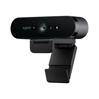 Imagen de Logitech Brio Ultra HD Pro Business Webcam Cámara web 4K Premium con HDR y Windows, 13 megapíxeles, transmisión ultrarrápida de 1080p/60 fps, campo visión ajustable, zoom 5X, Color Negro