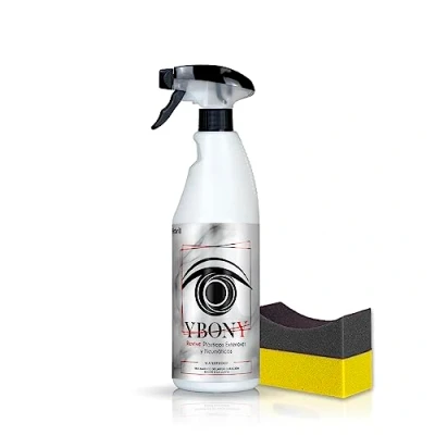 Imagen de Sisbrill Ybony, Renueva, repara y restaura plásticos deteriorados o blanquecinos Revive Neumáticos Proporciona Ultra Brillo Resiste la Lluvia 750 ml + 1 aplicador (Pack 1)