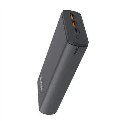 Imagen de Powerbank Muvit MCCHP0004, 10000 mAh, USB C y A, Negro