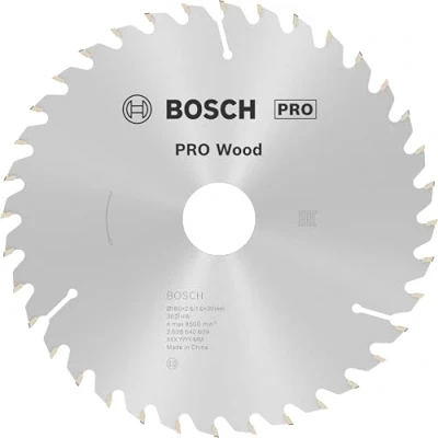 Imagen de Bosch 2 608 640 609 Hoja de sierra circular Optiline Wood 180 x 30/20 2,6 mm, 36 (pack 1)