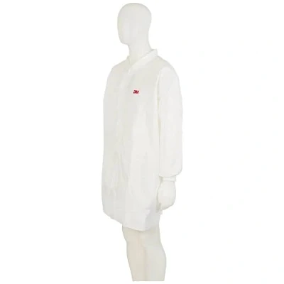 Imagen de 3M Bata de Laboratorio, talla XL, Blanco