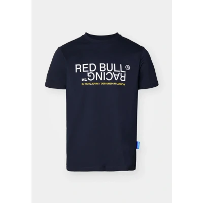 Imagen de Red Bull Racing x Pepe Jeans Graphic Reflect TEE Camiseta estampada, Talla: XS, Dulwich blue