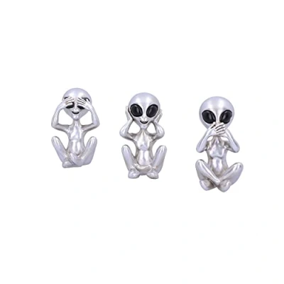 Imagen de Nemesis Now Three Wise Aliens, Plata, 7,5 cm (U5929V2)