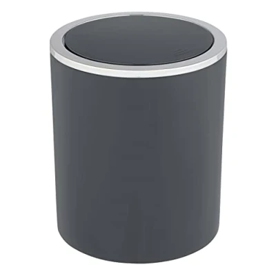 Imagen de Cubo con tapa oscilante Inca antracita, 2 l