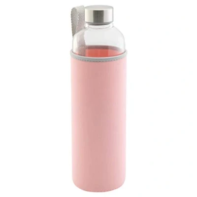 Imagen de axentia Wasserflasche 1, Unisex Adulto, Rosa, Aprox. Ø 7,8 cm x 28