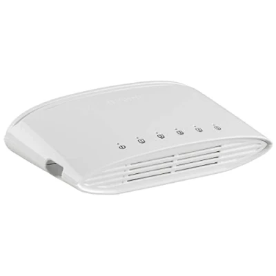 Imagen de D Link DGS 1005D Switch de red con 5 puertos Gigabit 10/100/1000 Mbps no gestionable Layer 2, Blanco