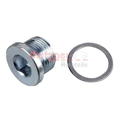 Imagen de METZGER 8030080 Tapon de Cárter M22x1,5 Acero, Aluminio 12 con junta anular