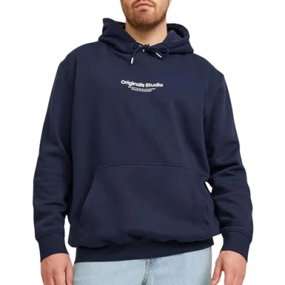 Imagen de Sudadera con capucha Jack &amp; Jones Vesterbro para hombre (talla grande) 2XL