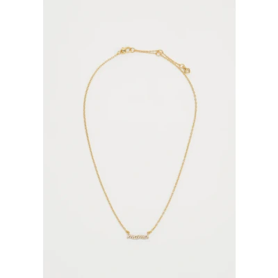 Imagen de kate spade new york MAMA SAID Pendant Collar clear/goldcoloured, Mujer, Talla: One Size, Clear/gold coloured