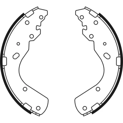 Imagen de ABE C03044ABE Zapatas de Freno Eje trasero 295 54 FORD: Ranger Mk2, Mk3