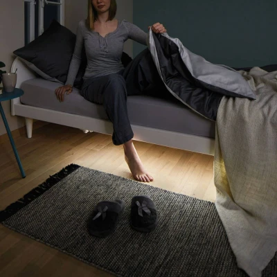Imagen de Paulmann 70955 Strip LED YourLED Night Comfort Set incl. tira de luz 1x3 W, blanco, cinta luz, plástico, 3000 K