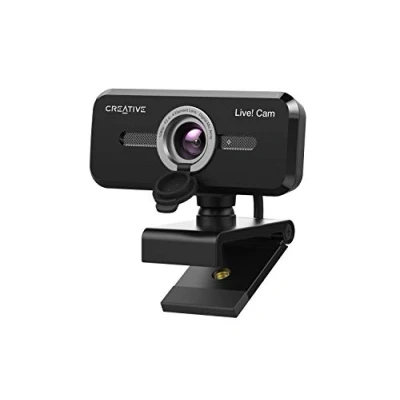 Imagen de Webcam Creative Live! Cam Sync 1080p V2, FHD, Gran Angular, AutoMute, Cancelación de Ruido, Micrófono, Negro