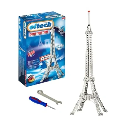 Imagen de Eitech C460 Tower Juego de construcción para niños (C460), Multicolor, Paris Torre Eiffel
