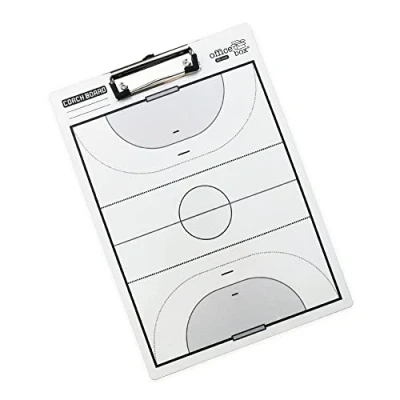 Imagen de Tablero/Soporte Táctico para Entrenador Fútbol Sala Multi Deporte Ref. 9203 (Volley Hockey F.Sala Balonmano) Soporte Flexible con Pinza, Colgador y Silbato de Regalo by Office Box
