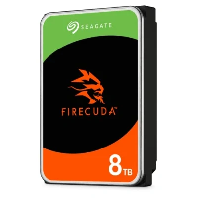 Imagen de Seagate FireCuda HDD de 8 TB, Disco Duro Interno 3,5 pulgadas, CRM, SATA a 6 GB/s, 7200 rpm, 256 MB caché, 300 3 años Rescue Services (ST8000DXA01)