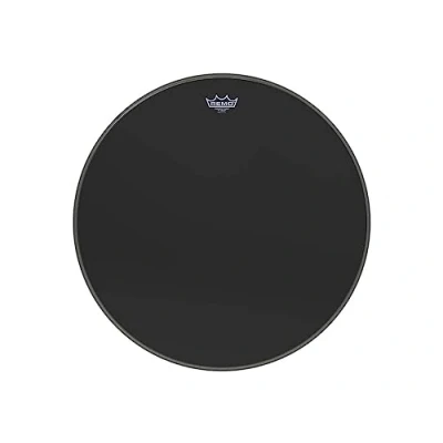 Imagen de Remo Parches Powerstroke 3 Ebony Resonant with 5in Dynamo Ring 24&quot; P3 1024 ES