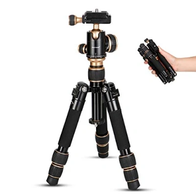 Imagen de Koolehaoda Mini trípode portátil de Mesa, 8 20 Pulgadas Altura Ajustable Compacto Macro con Bolsa Transporte, Peso Solo 1.5 Libras / 0.68 kg
