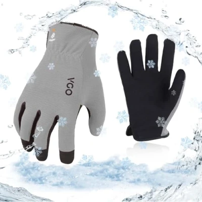 Imagen de Vgo... 1par 5℃/41F guantes de trabajo invierno, seguridad clima frío, almacenamiento en frío o congelador(AL8736FL)