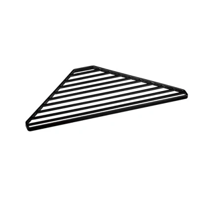 Imagen de YAMAZAKI 2505 Tower Escurridor de Esquina para Fregadero, Negro, Acero, Minimalista, 30 x 15 0.8 cm