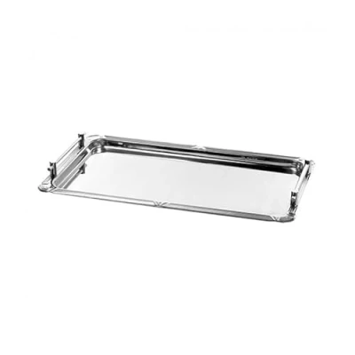 Imagen de bandeja del sistema APS GN 1/1 &quot;Profi Line&quot;, de acero inoxidable 18/10, apilable, atornillable, borde decorativo muy pulido, asas macizas cromadas, 32,5 x 53 cm, 5,5 cm altura